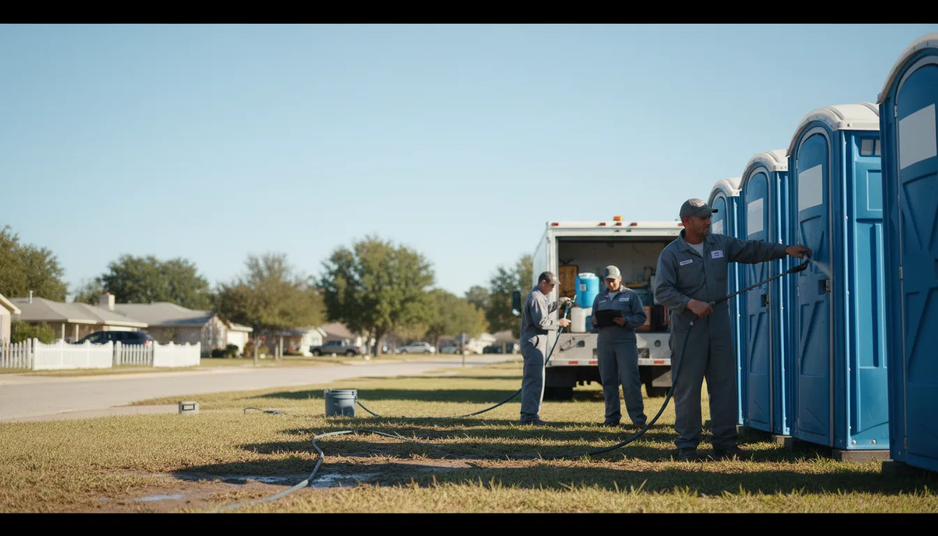 Long-Term Portable Toilet Rental in Odell, NE near me